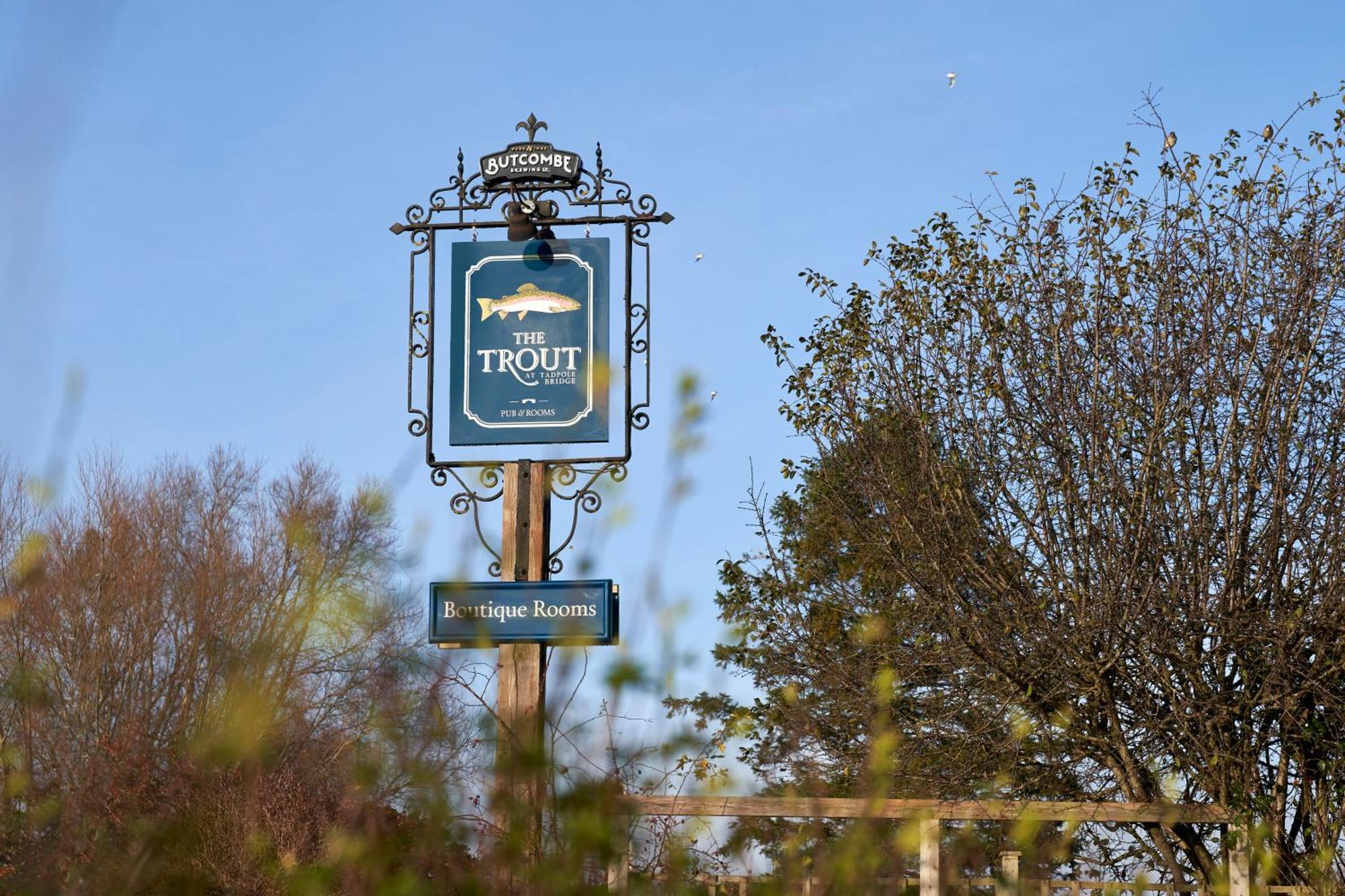 The Trout At Tadpole Bridge Otel Faringdon Dış mekan fotoğraf